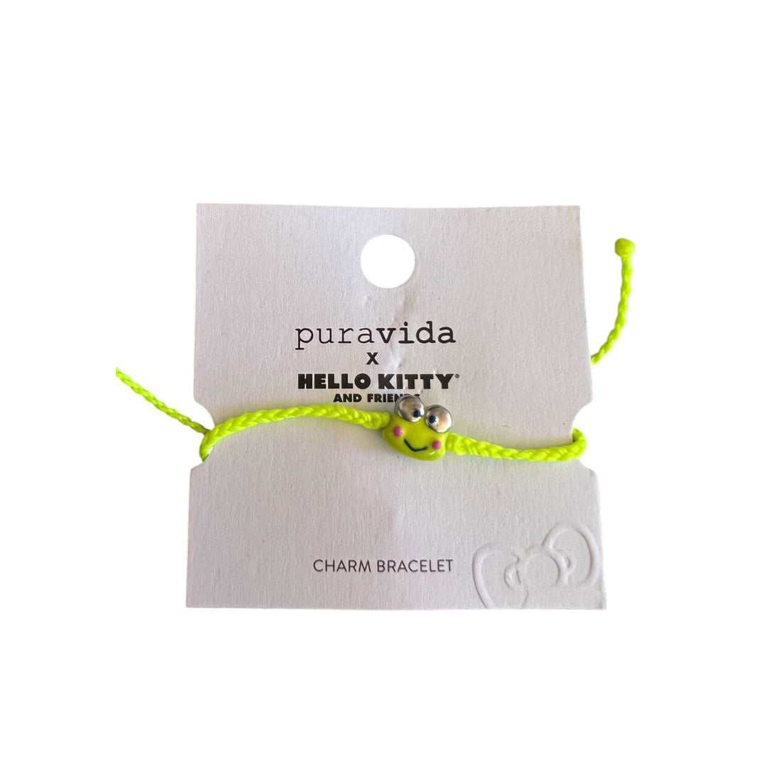 Pura Vida Keroppi Enamel Charm Bracelet
