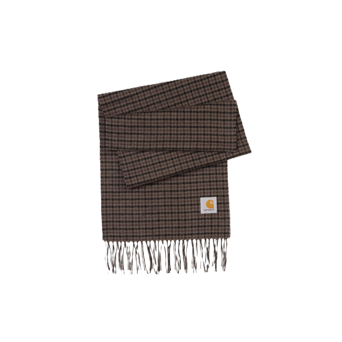 Carhartt Wip Lowis scarf-Lowis Houndstooth Vitola Heather