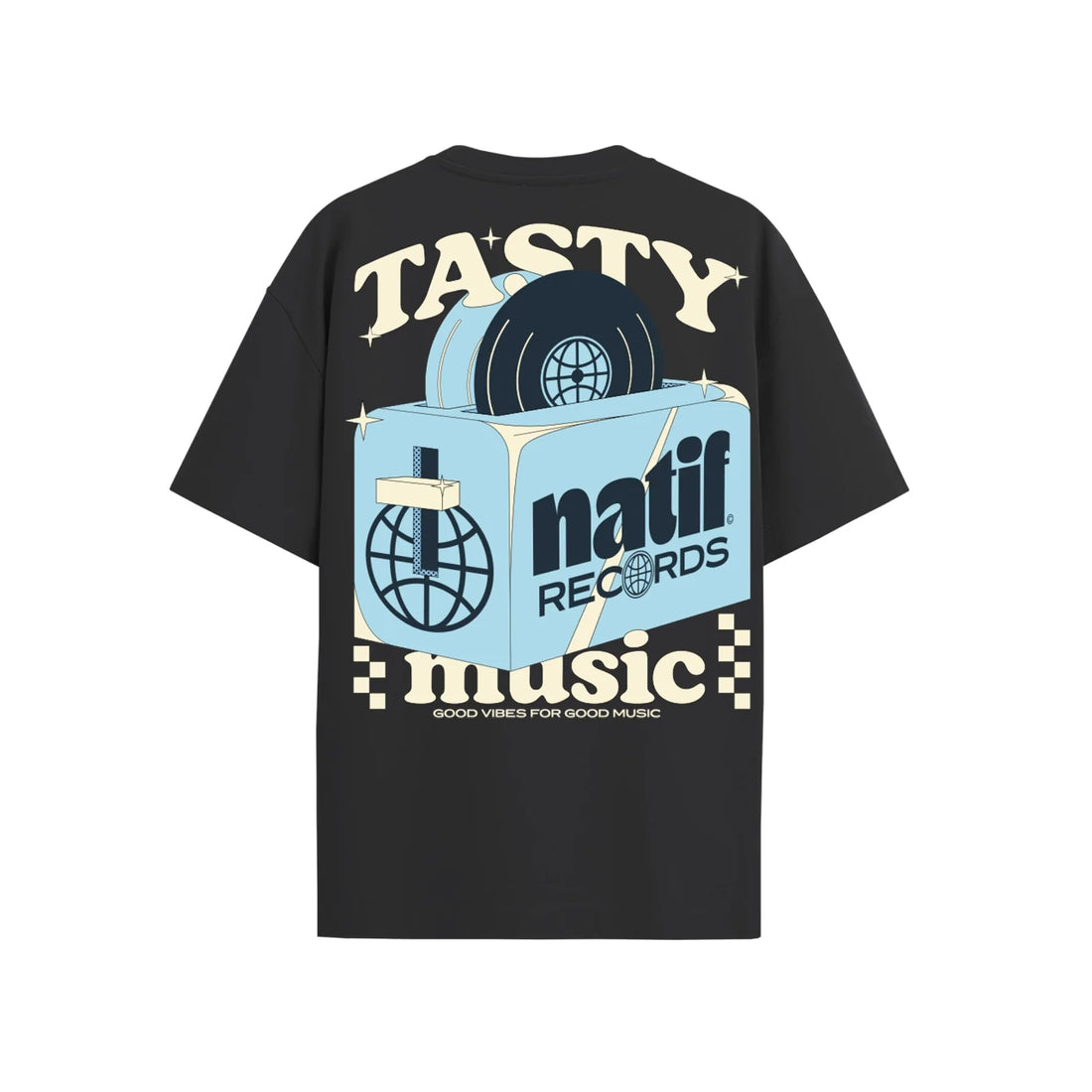 Natif T-shirt tasty-Jet black