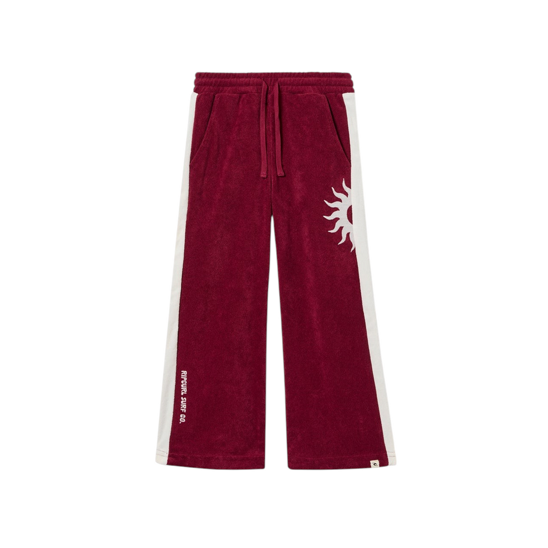 Rip Curl Road Trip Terry Pant Girl - Plum - vue 1