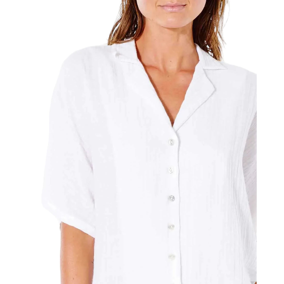 Rip Curl Premium Surf S/S Shirt White