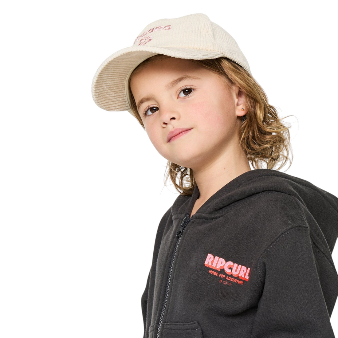 Rip Curl Road Trip Z/T Hood Girl Washed Black