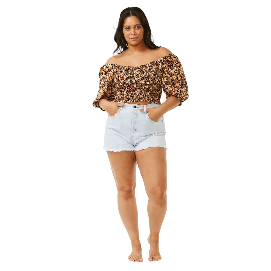 Rip Curl Sea Of Dreams Top Brown