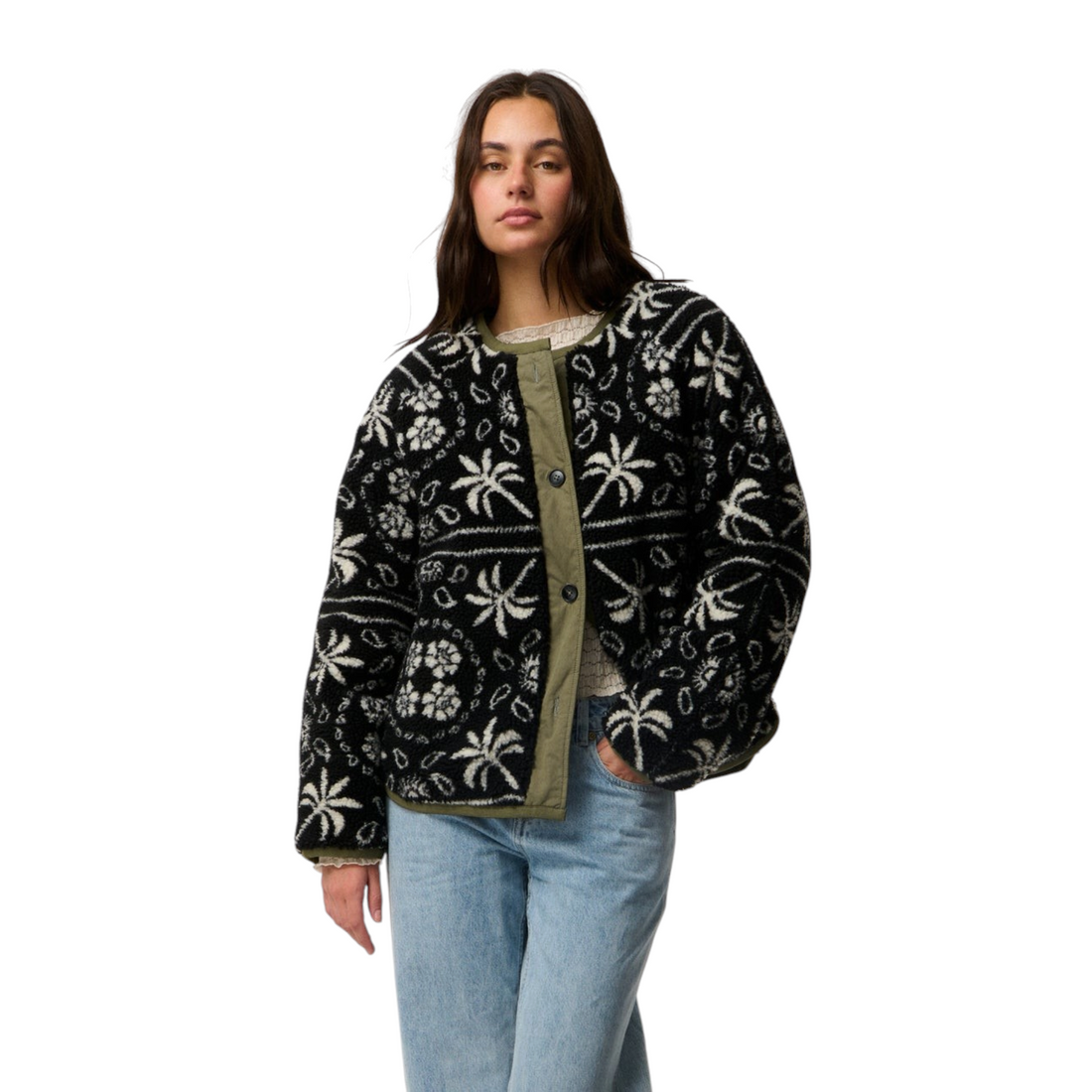 Rip Curl Bossa Nova Revo Jacket Military Green