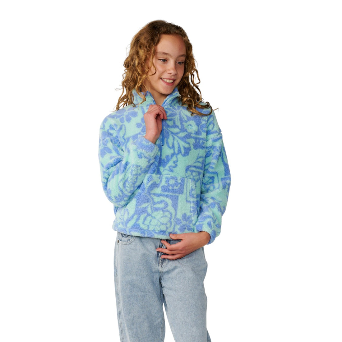 Rip Curl Pacific dreams 1/4 zip - girl