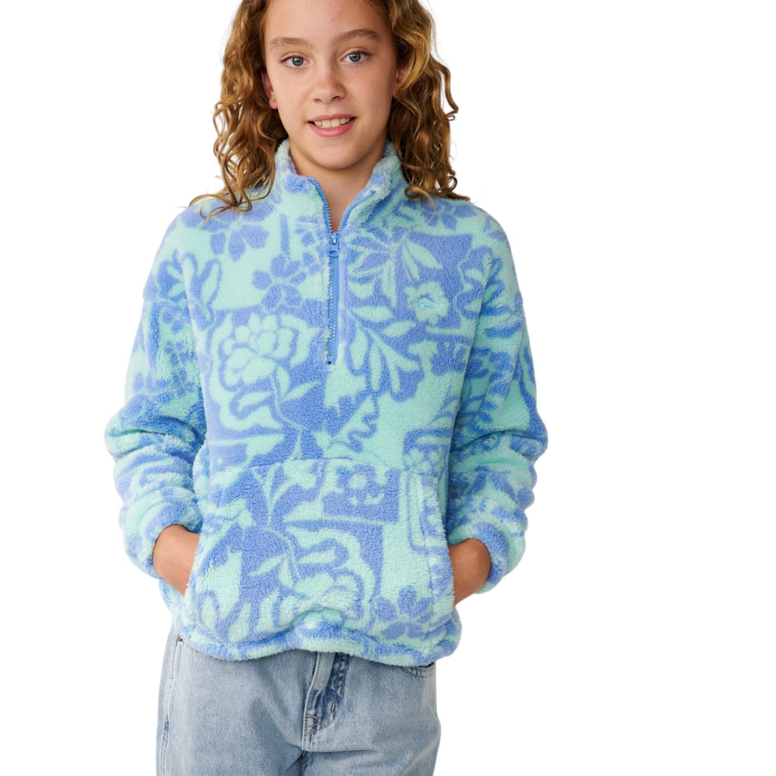 Rip Curl Pacific dreams 1/4 zip - girl