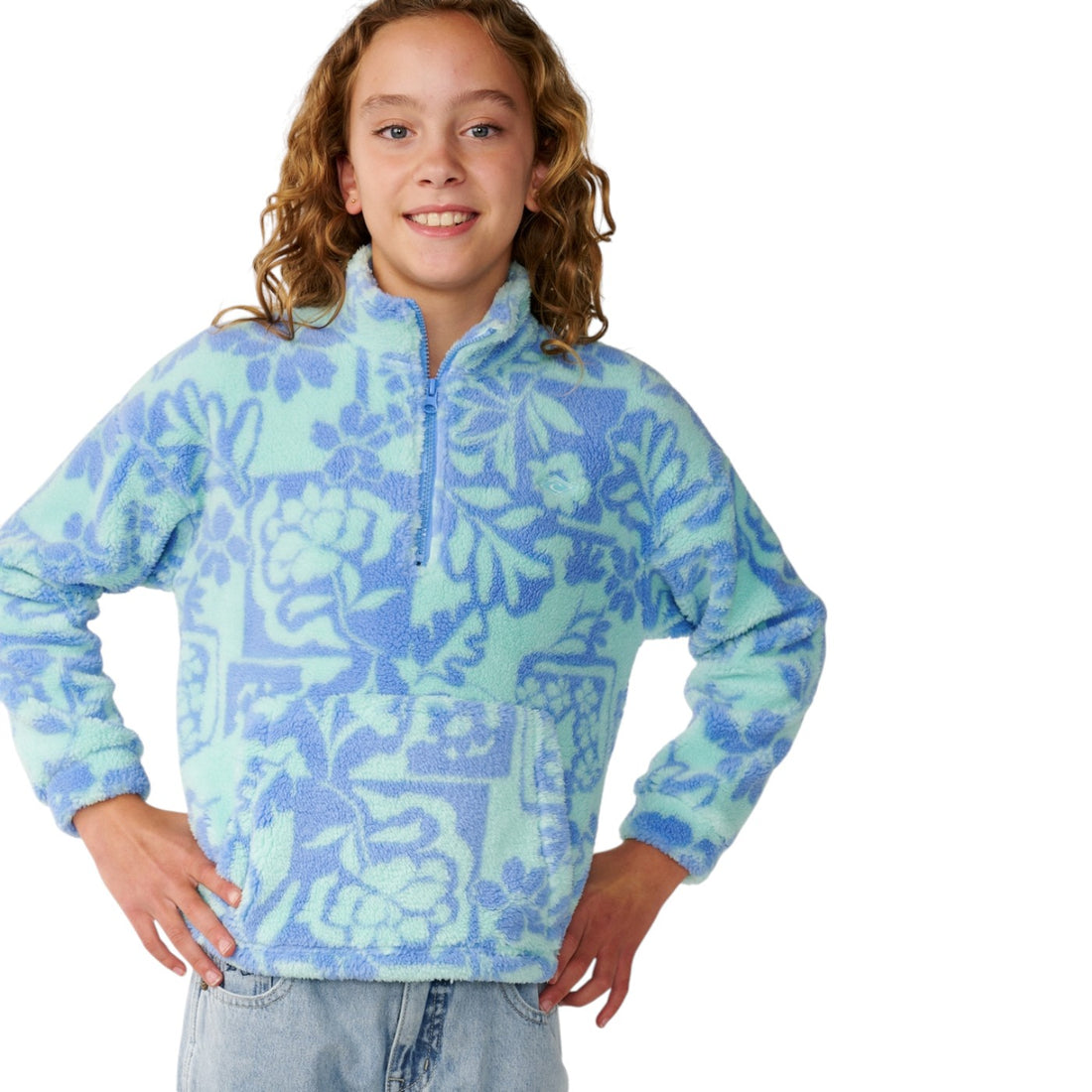 Rip Curl Pacific dreams 1/4 zip - girl