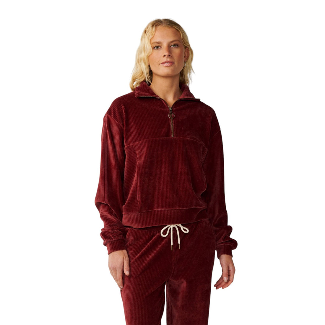 Rip Curl Cosy 3/4 zip-Dark Plume