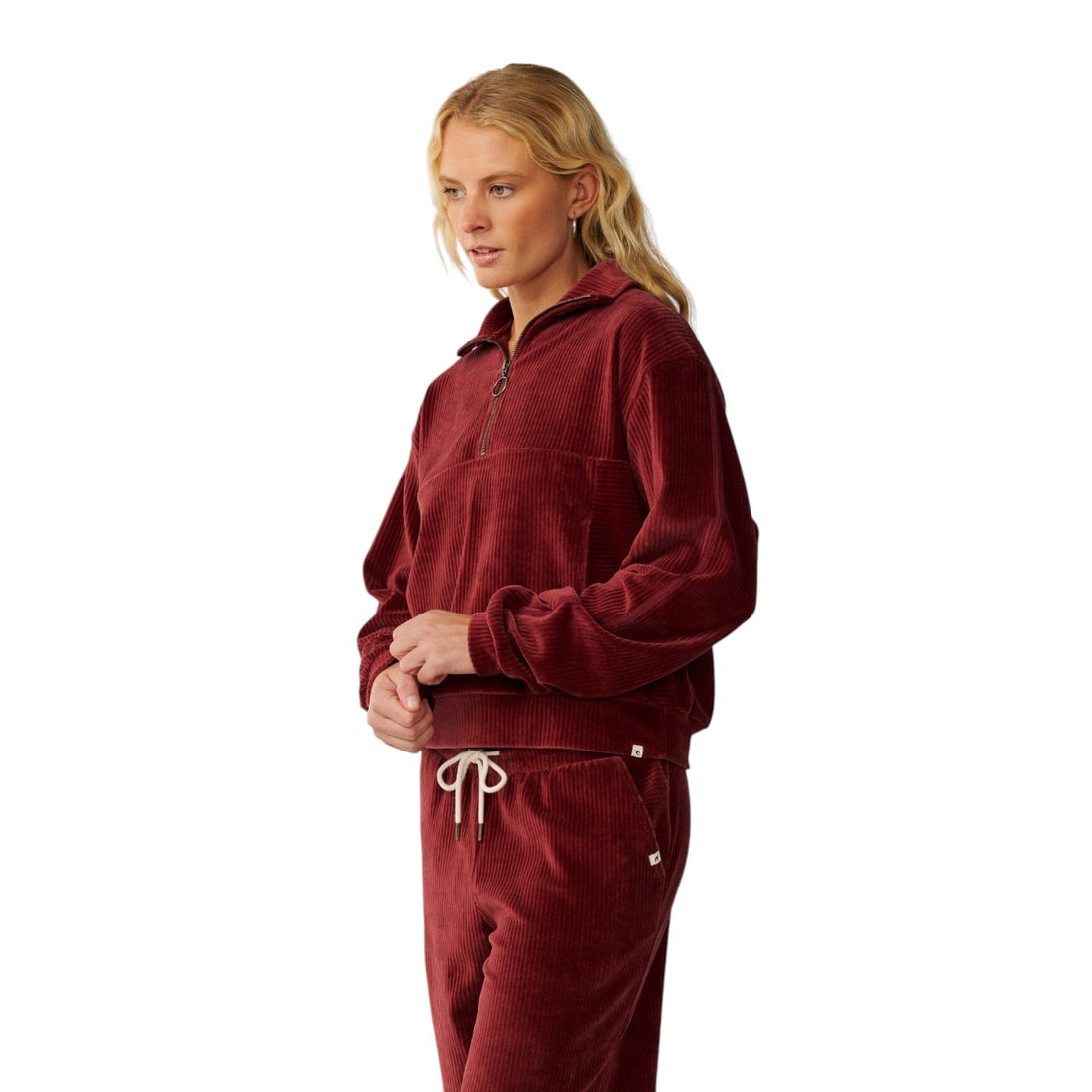 Rip Curl Cosy 3/4 zip-Dark Plume