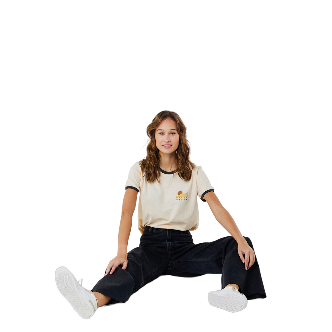 Rip Curl Color Block Ringer Tee