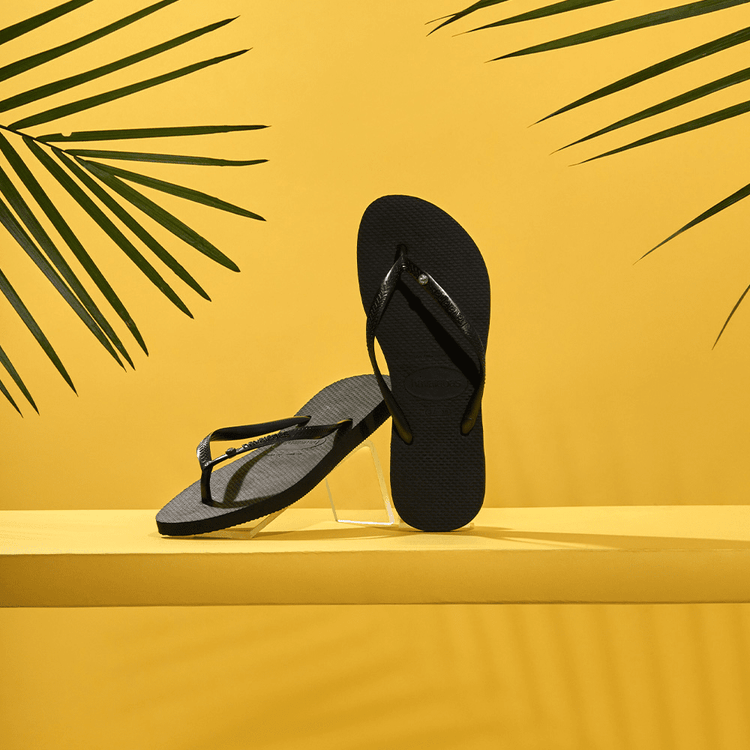 Havaianas Slim Crystal SW II - Black