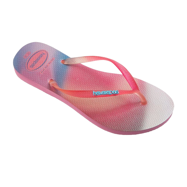 Havaianas Slim Metallic Rainbow - Pink Lemonade