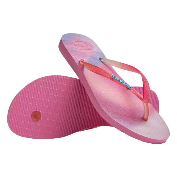 Havaianas Slim Metallic Rainbow - Pink Lemonade