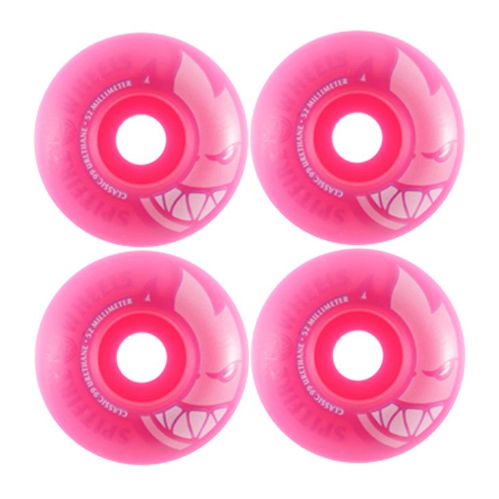 Spitfire Classic Neon Bighead Pink 52mm