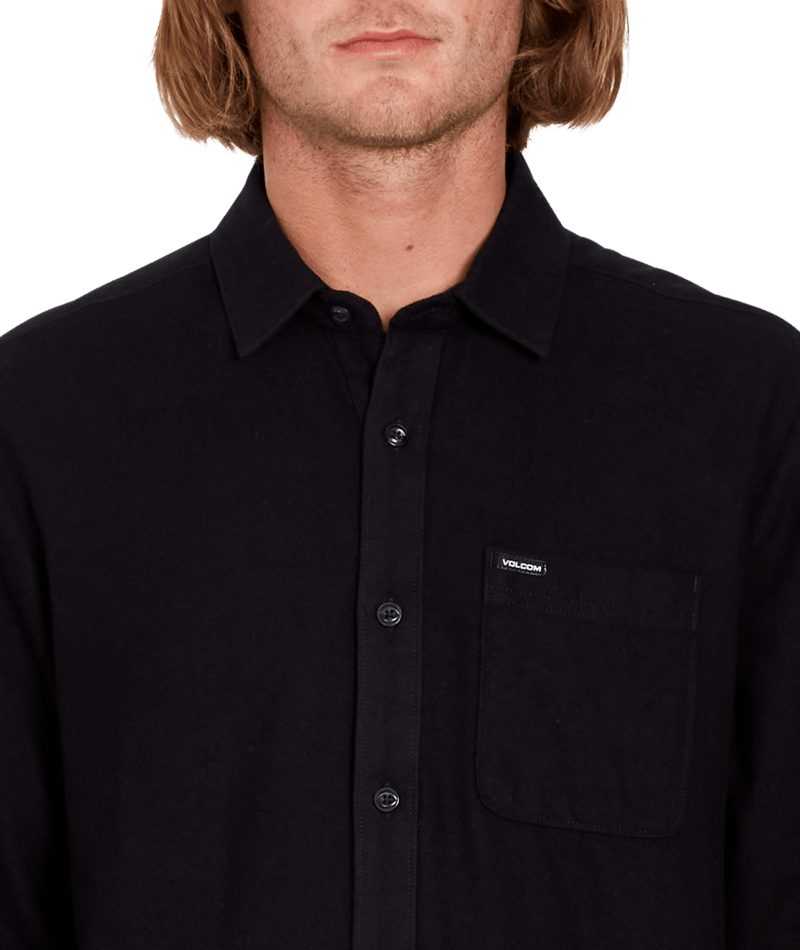 Volcom Caden Solid LS Black