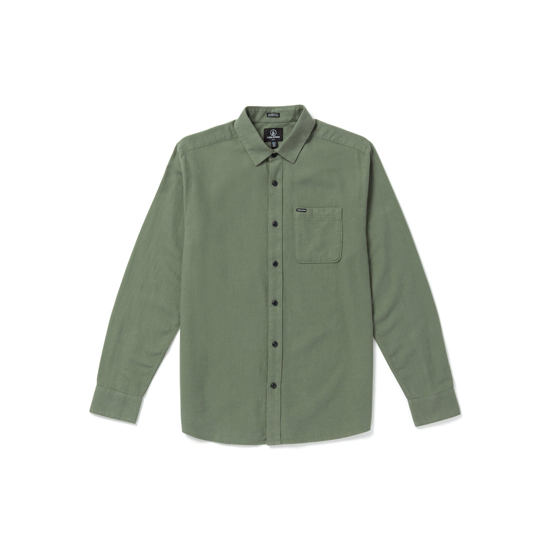 Volcom Caden Solid LS Agave