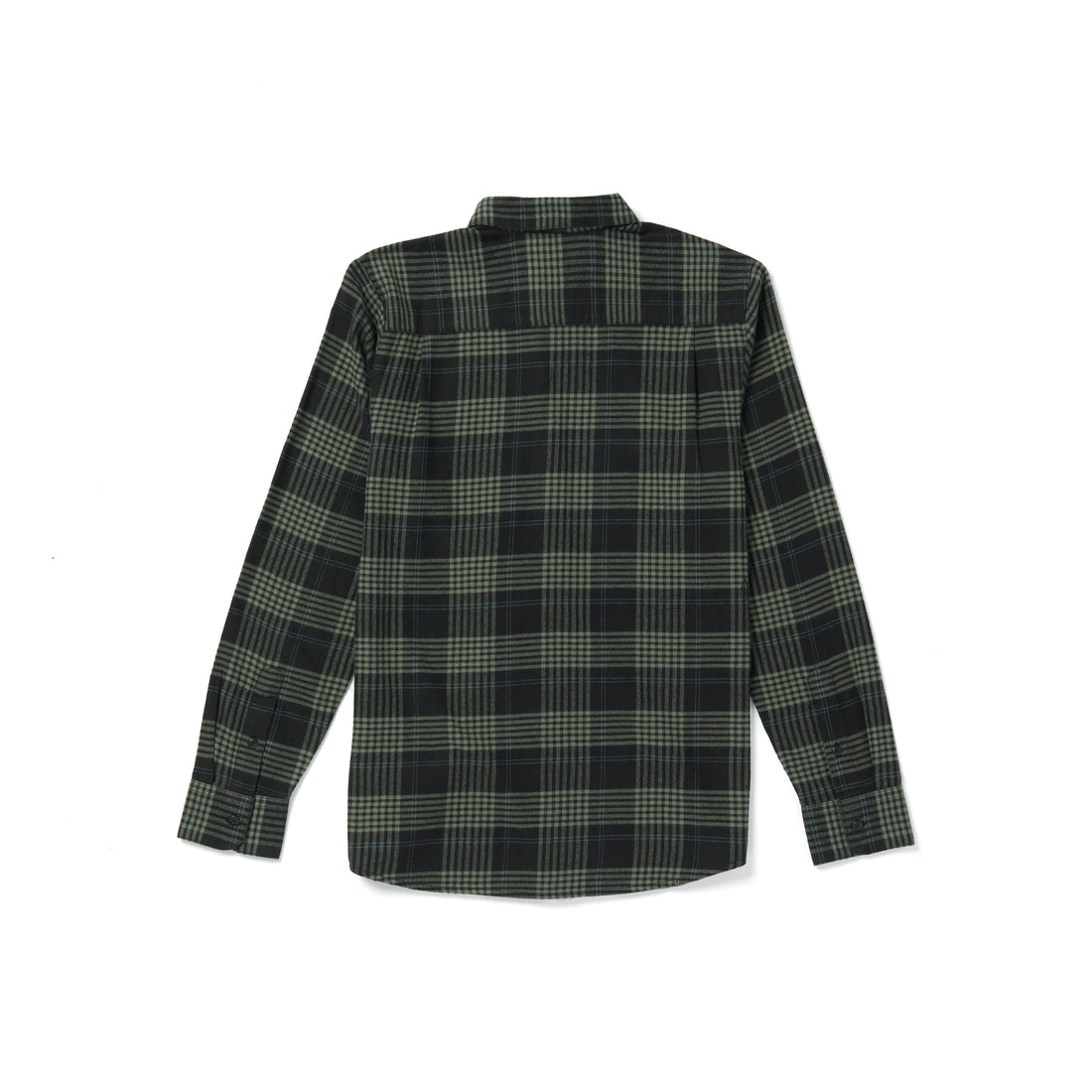 Volcom Caden Plaid LS Black