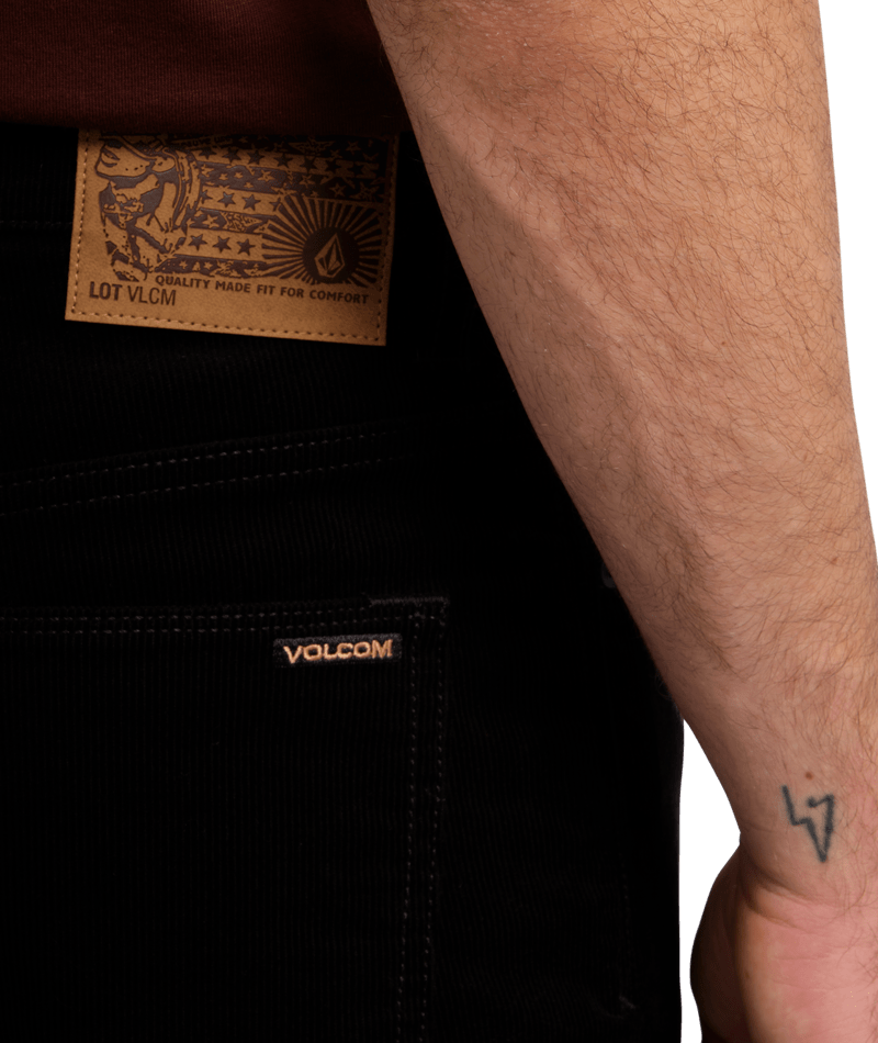 Volcom Solver 5 Pocket Cord Black