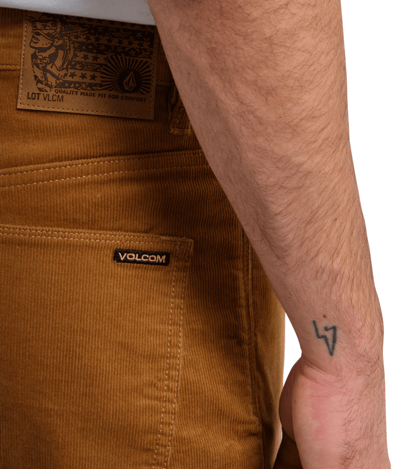Volcom Solver 5 Pocket Cord Tobacco