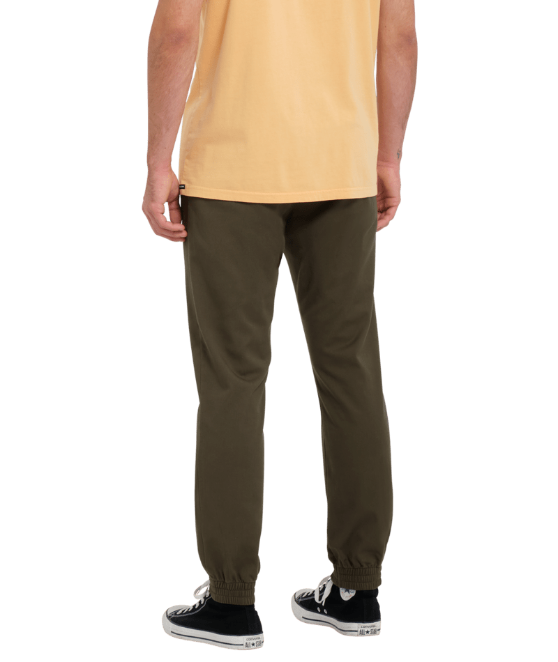 Volcom Frickin Slim Jogger Squadron Green