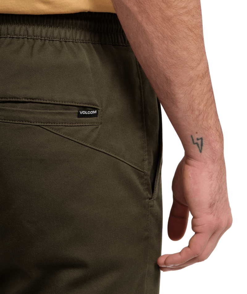 Volcom Frickin Slim Jogger Squadron Green