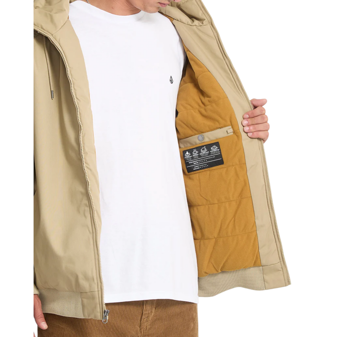 Volcom Hernan 10K Jacket-Khaki
