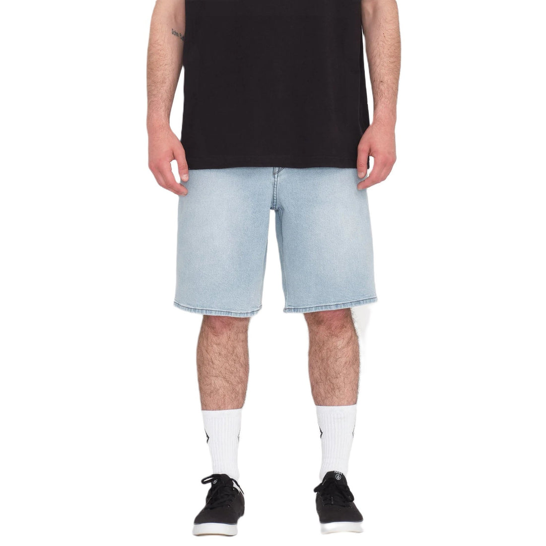 Volcom Billow Denim Short Desert Dirt Indigo