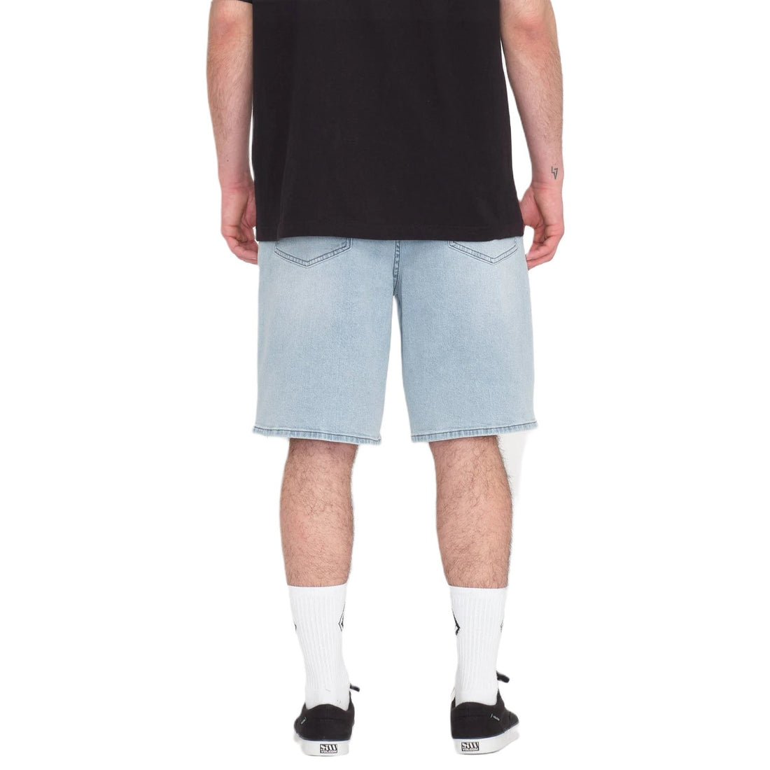 Volcom Billow Denim Short Desert Dirt Indigo