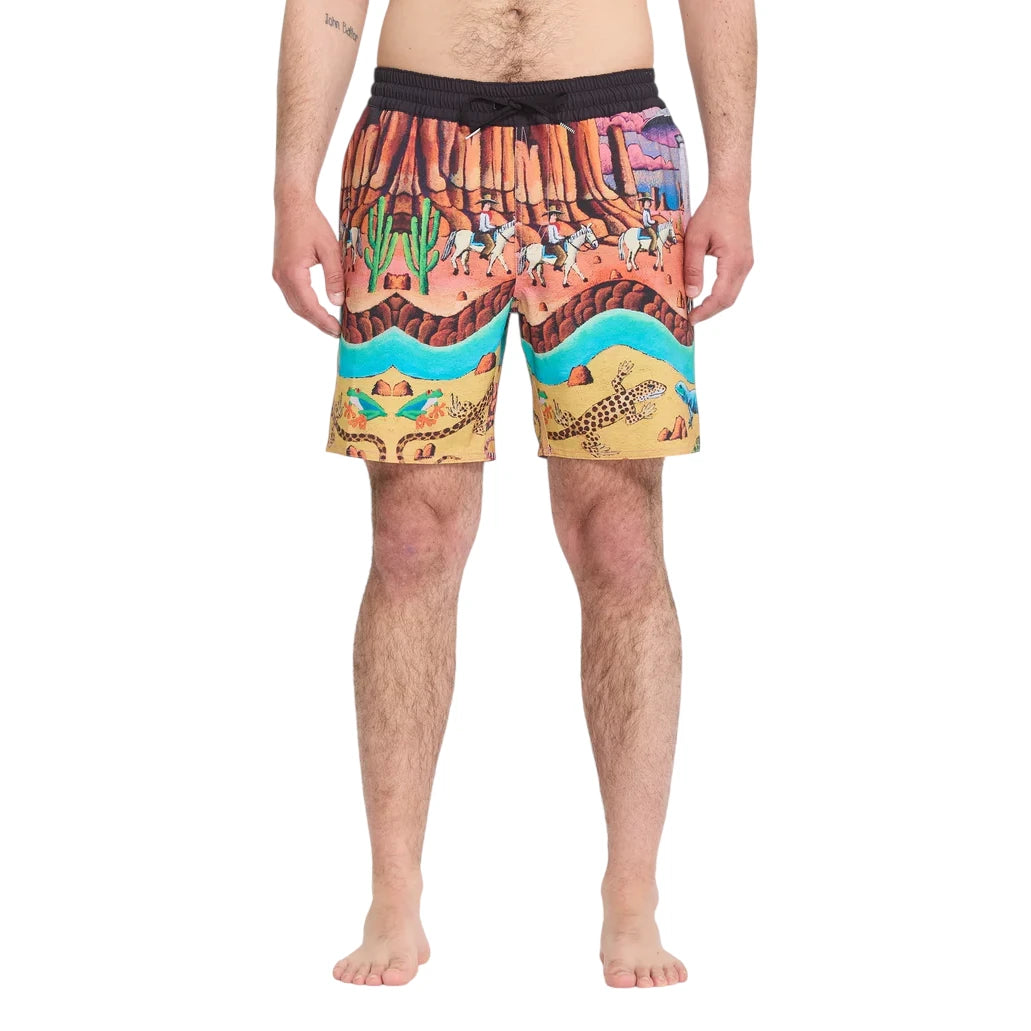 Volcom Fa Mickey Mason Trunk 17 - Multi