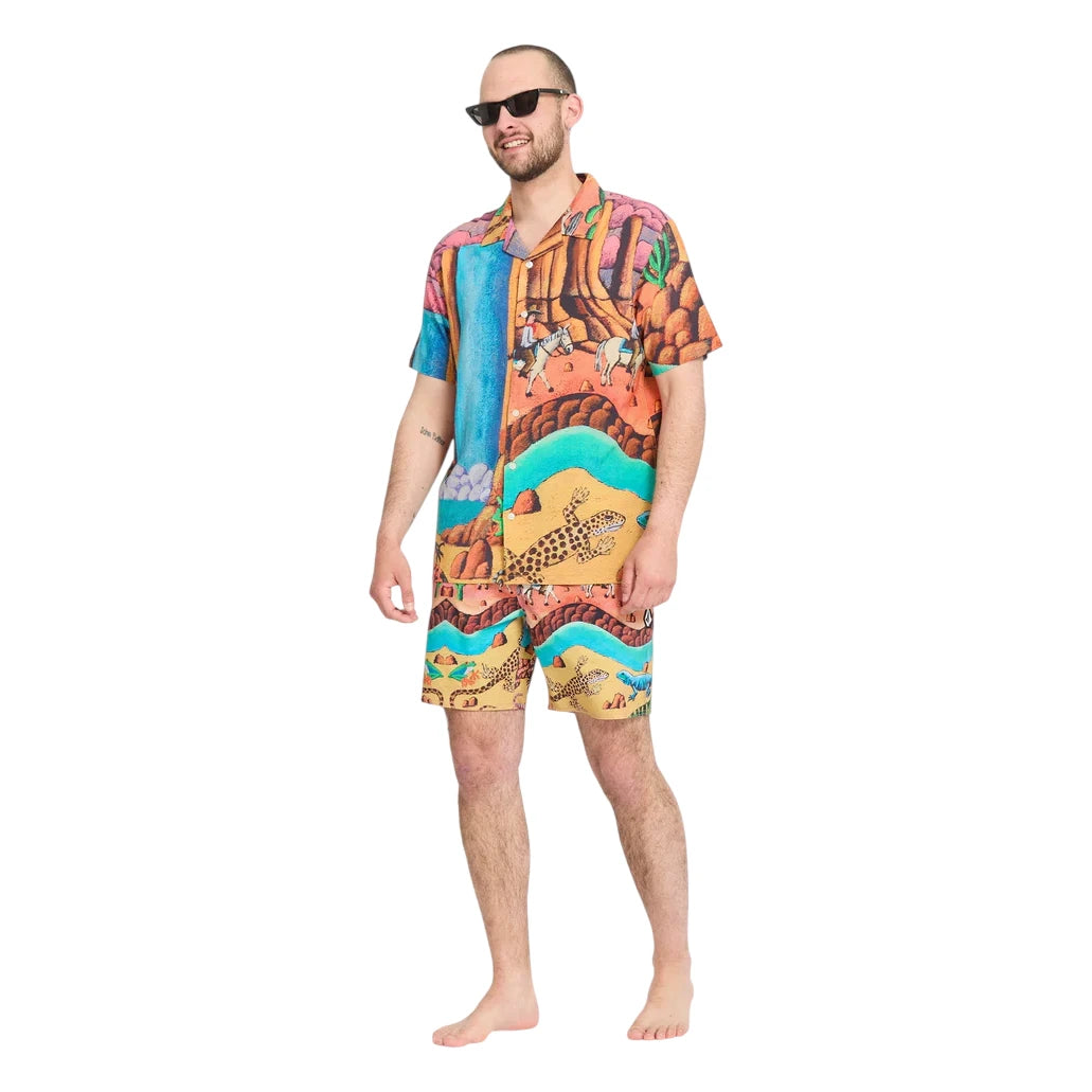 Volcom Fa Mickey Mason Trunk 17 - Multi