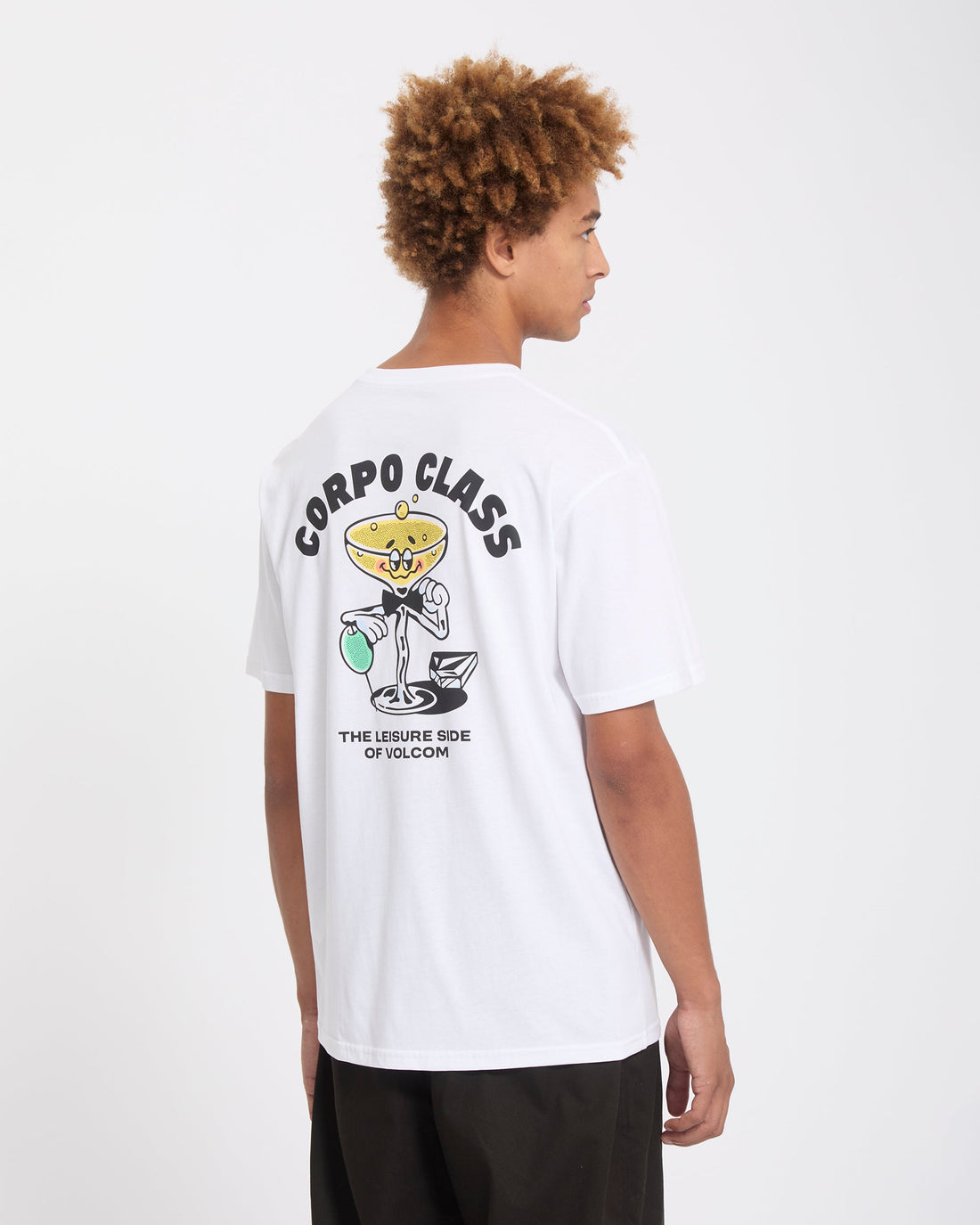 Volcom Corpo Class Bsc Sst - White - vue 2