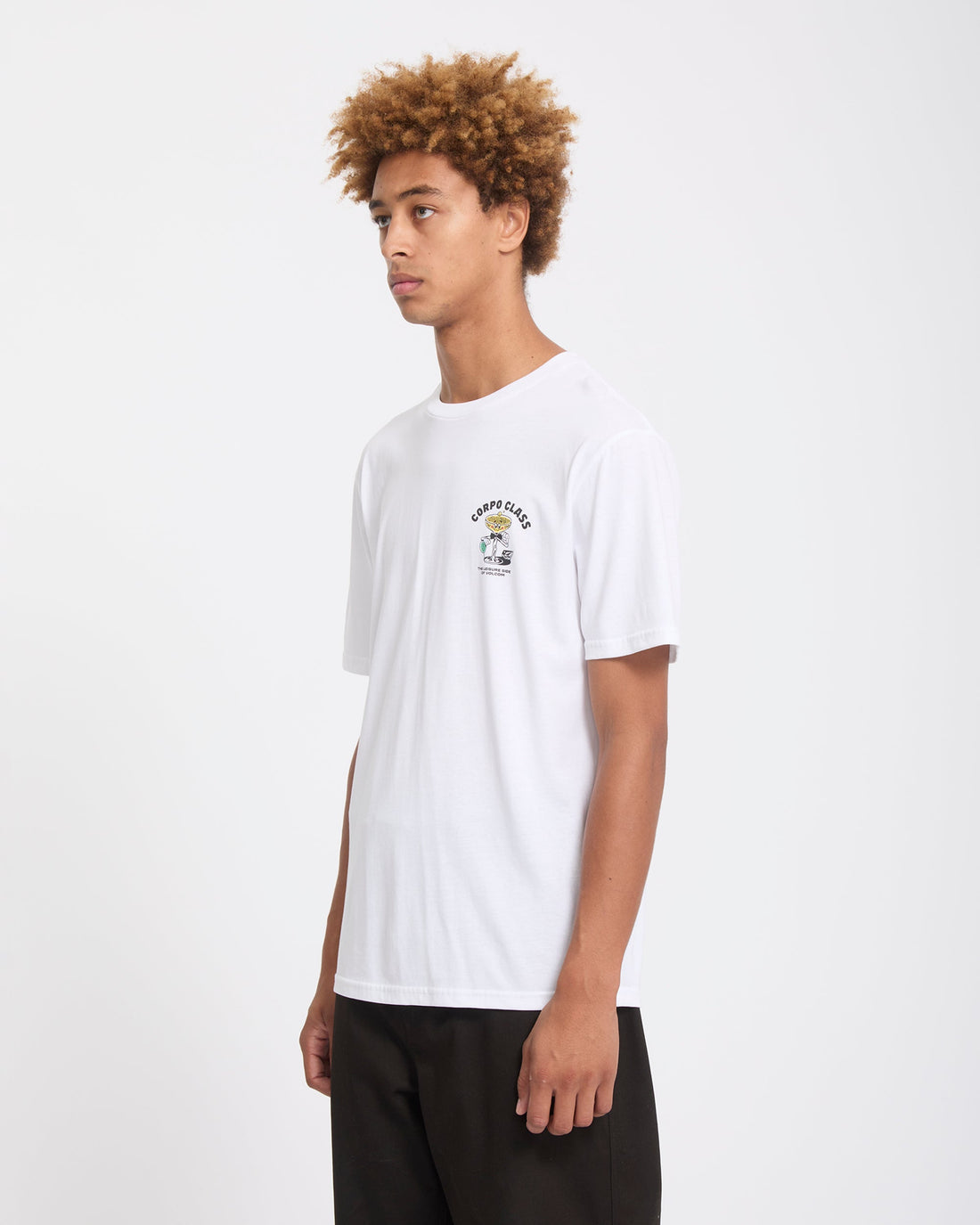 Volcom Corpo Class Bsc Sst - White - vue 3