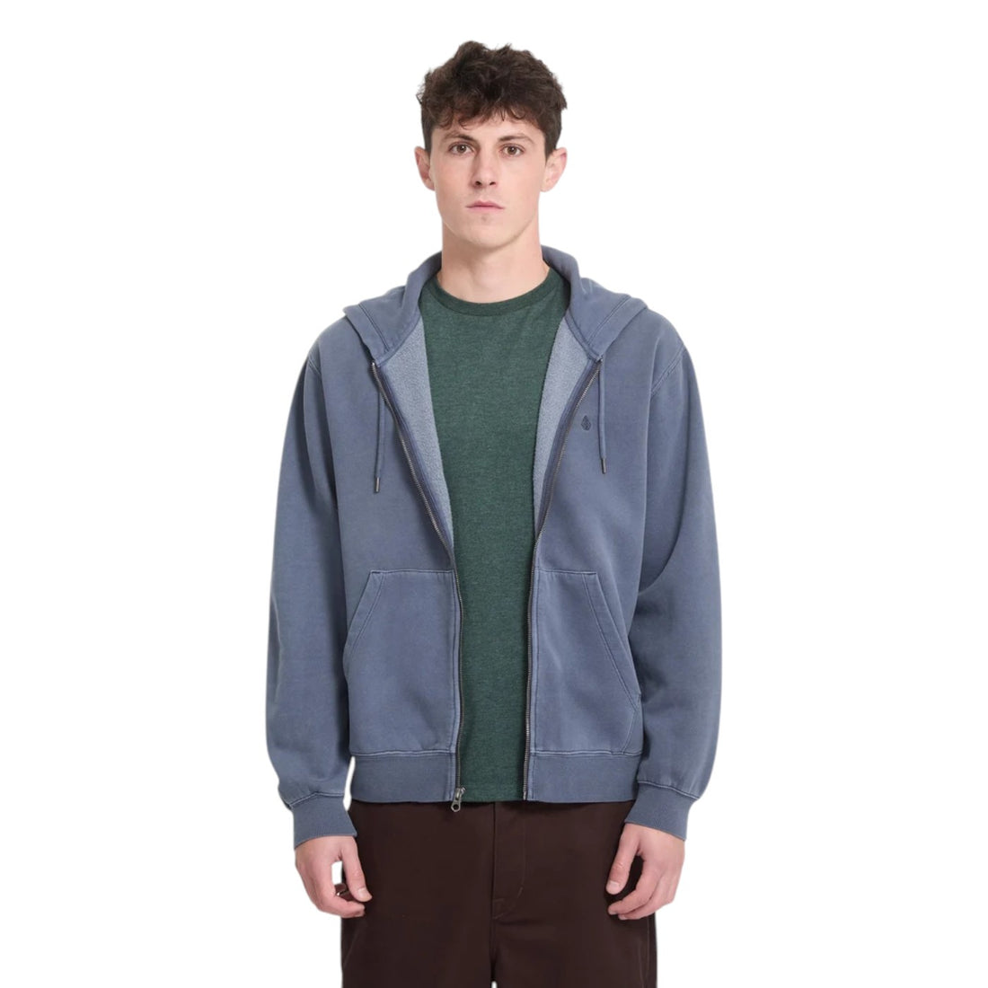 Volcom Single stone pw zip-Storm Blue