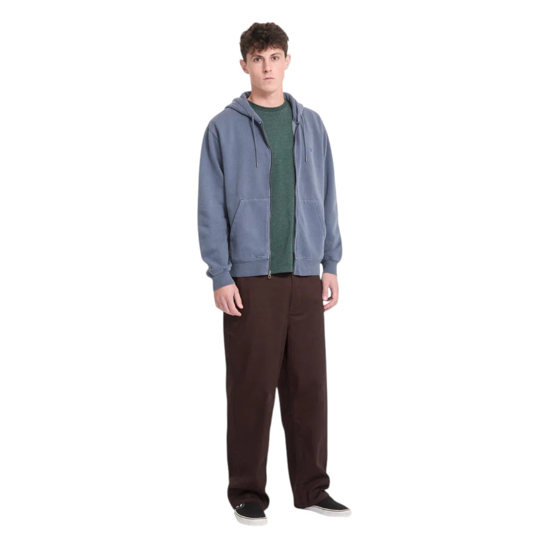 Volcom Single stone pw zip-Storm Blue