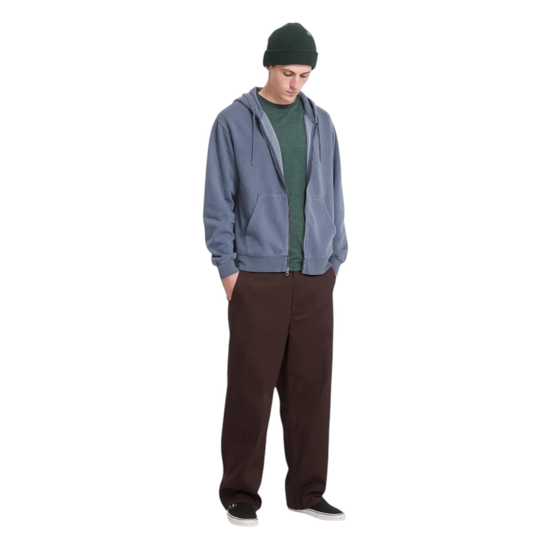 Volcom Single stone pw zip-Storm Blue