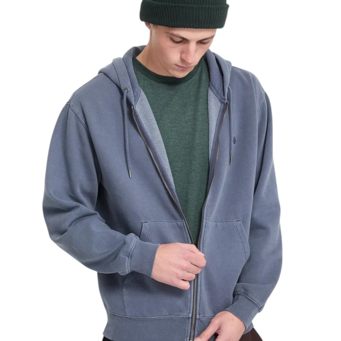 Volcom Single stone pw zip-Storm Blue