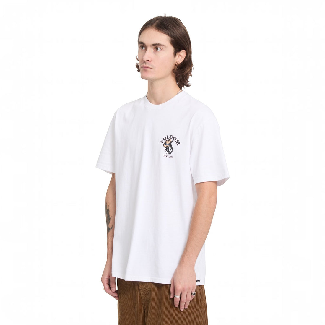 Volcom Bad luck sst-White