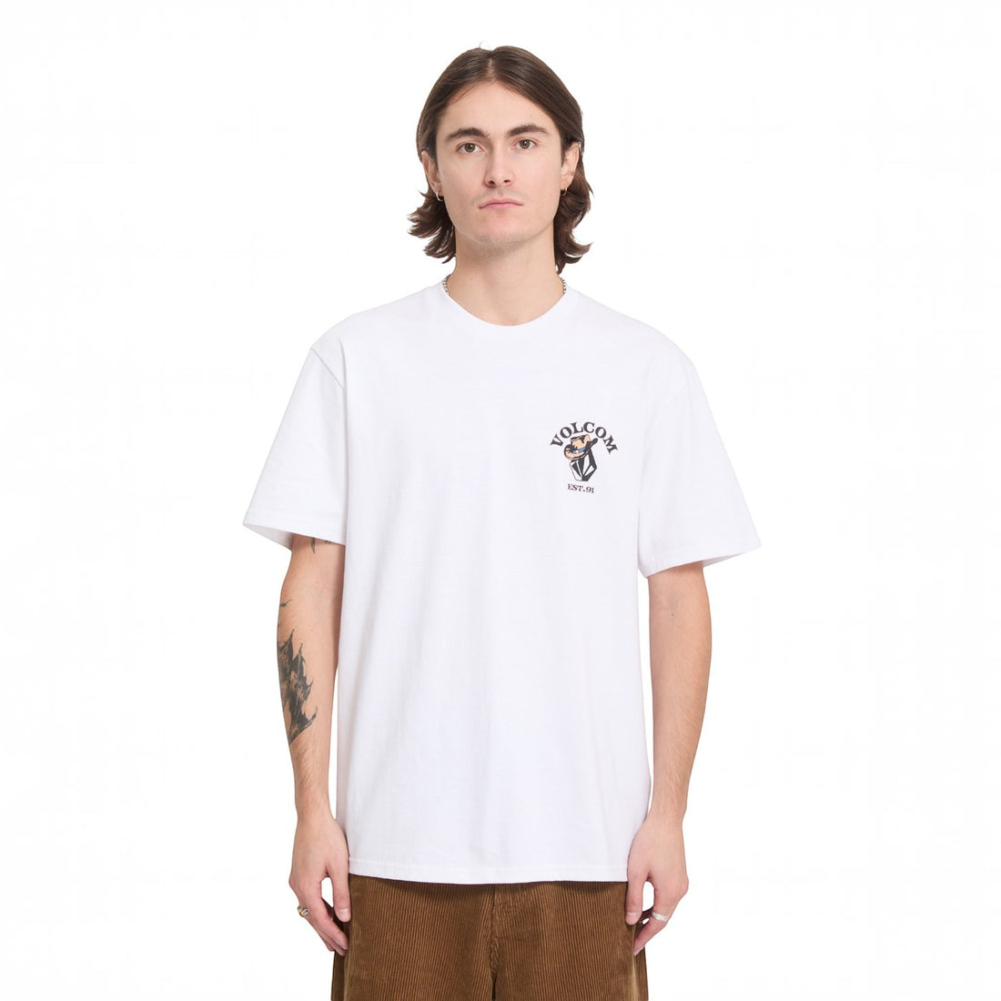 Volcom Bad luck sst-White
