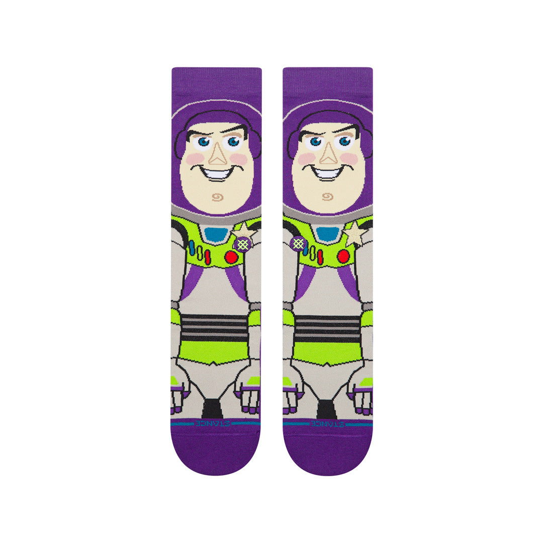 Stance Buzz Crew - Purple - vue 2
