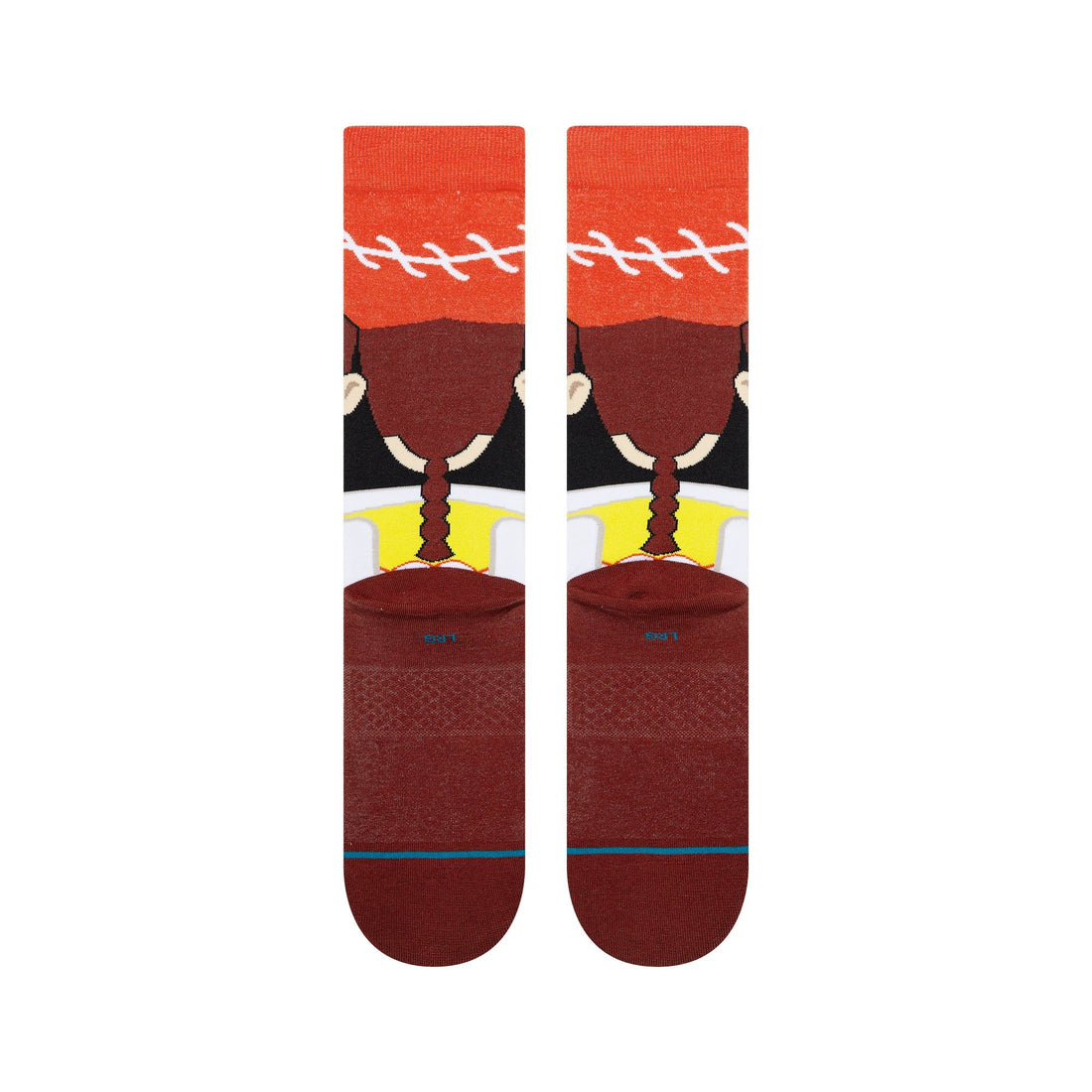 Stance Jessie Crew - Red - vue 3