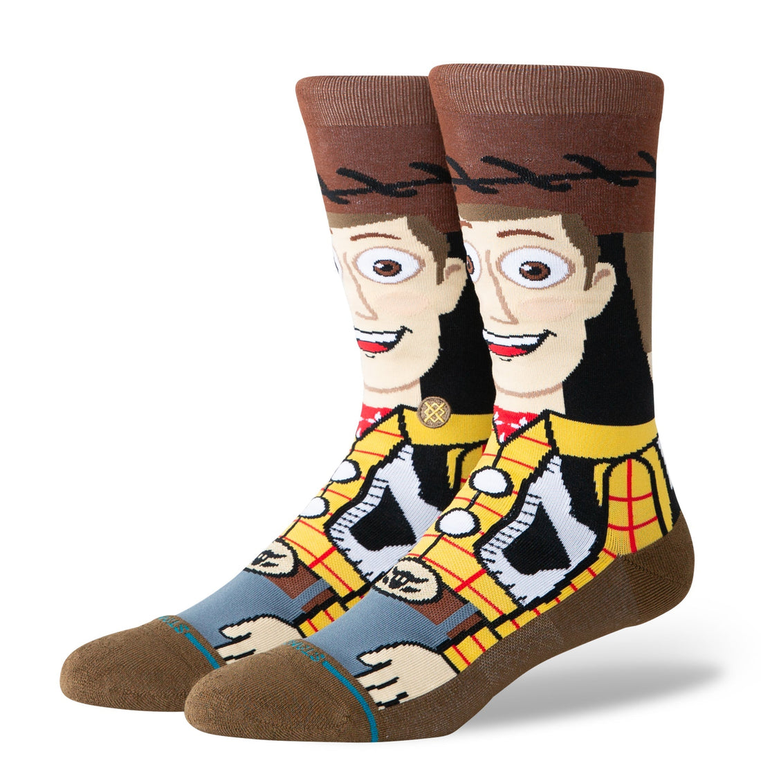 Stance Woody Crew - Brown - vue 1