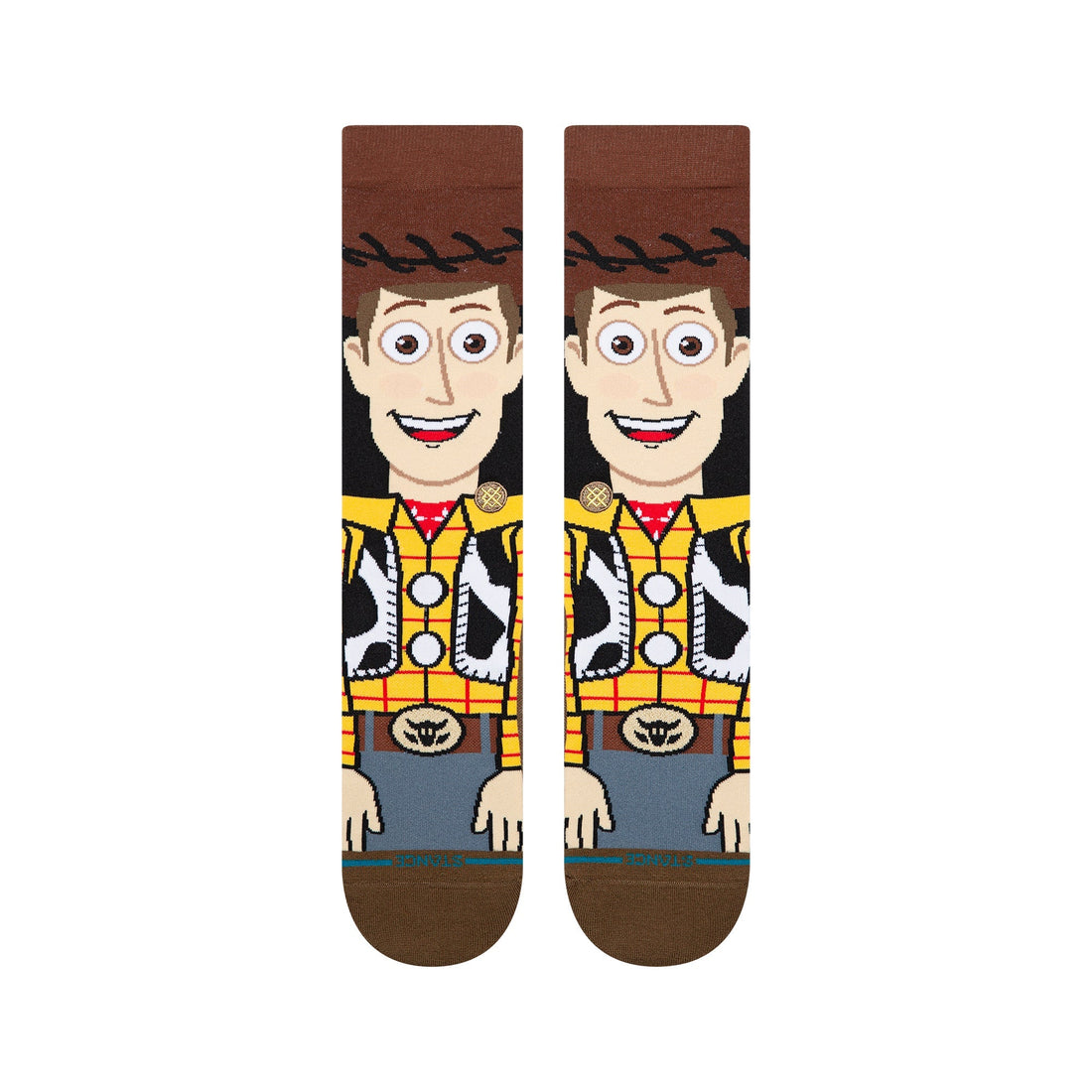 Stance Woody Crew - Brown - vue 2