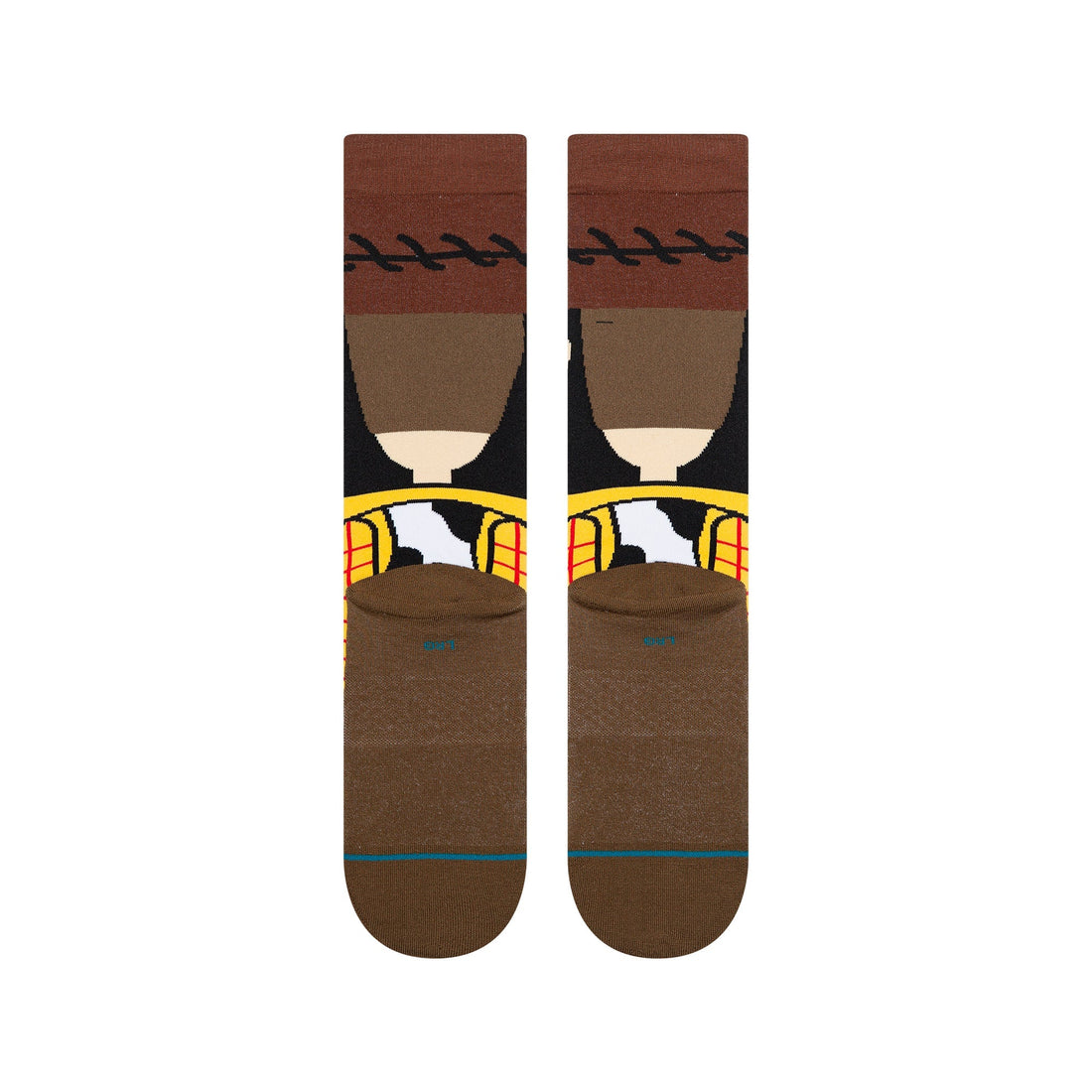Stance Woody Crew - Brown - vue 3
