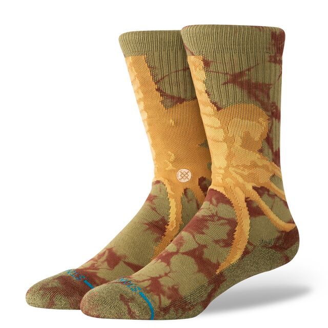 Stance Face Hugger Crew - Chaussettes marron