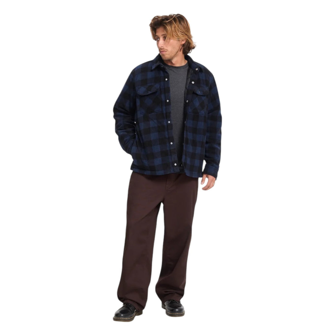Volcom Bowered II Fleece - Marine