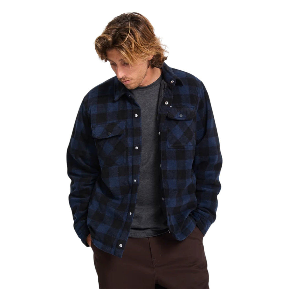 Volcom Bowered II Fleece - Marine
