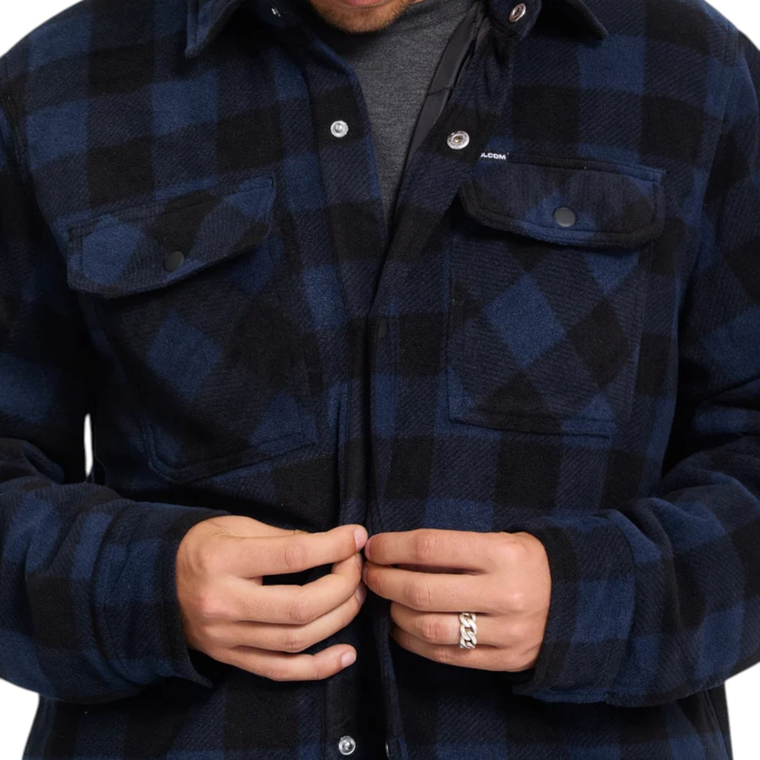 Volcom Bowered II Fleece - Marine