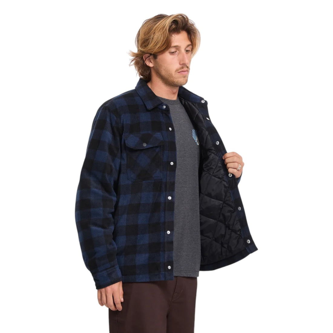 Volcom Bowered II Fleece - Marine