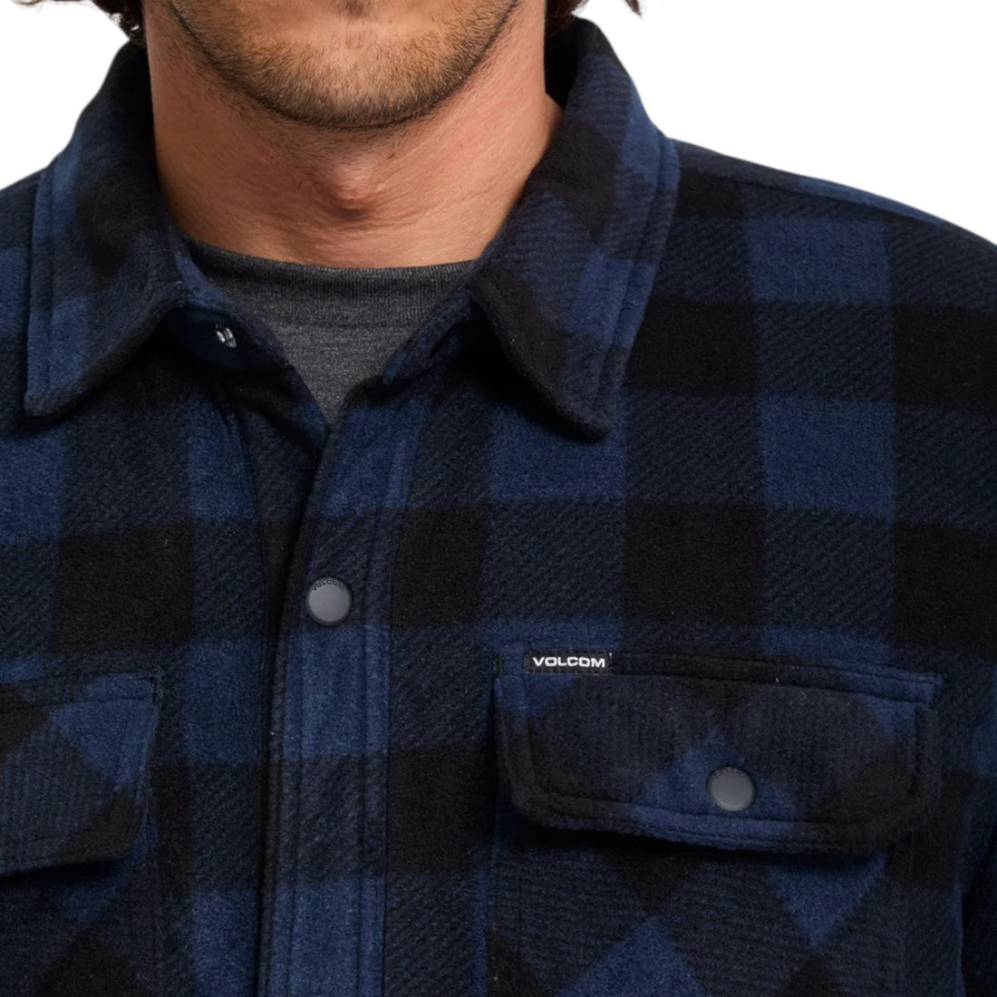 Volcom Bowered II Fleece - Marine