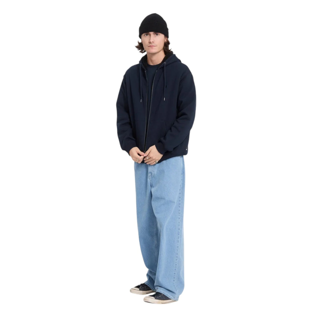 Volcom Single stone lined zip-Marine
